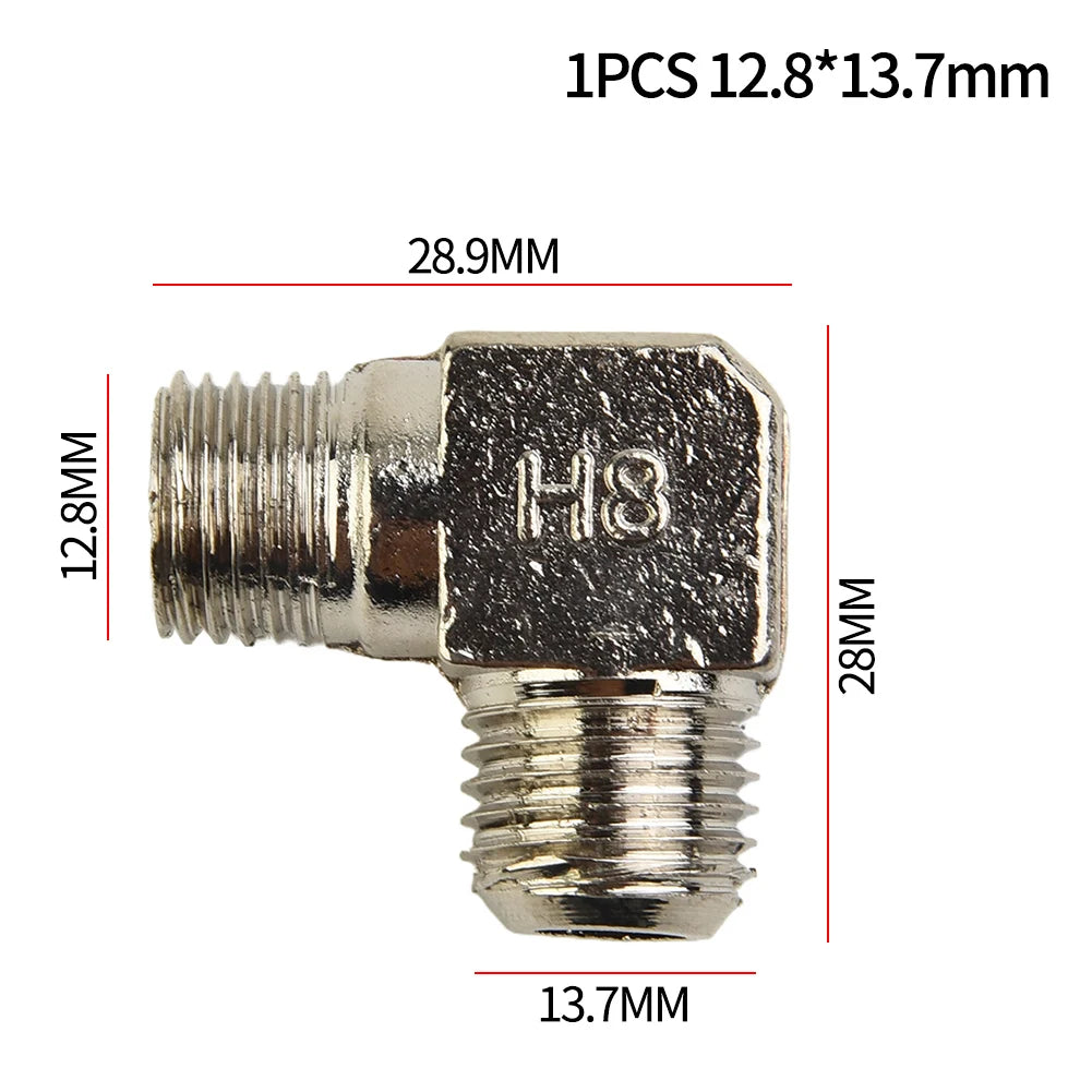 Air Compressor Fittings Brass 90 Degree Male Thread Check Valve Elbow