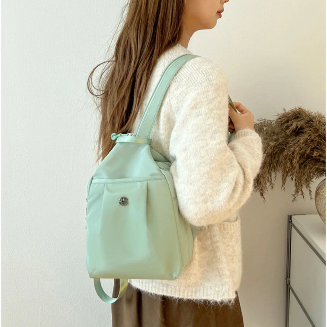 Women's Mini Backpack – Lightweight Crossbody Commuter Bag