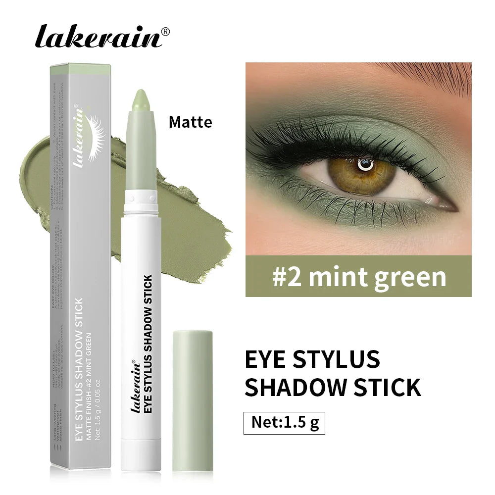 Shimmer Glitter Matte Eyeshadow Stick – Waterproof & High Pigment