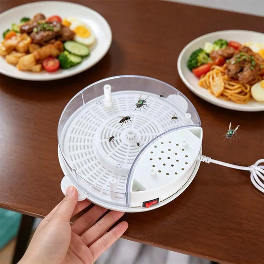 USB Electric Fly Trap – Silent Automatic Indoor Insect Catcher Electric Fly Trap Oasis Select