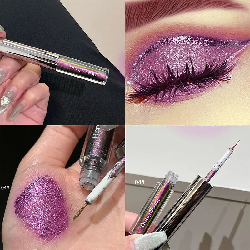 Metallic Chameleon Liquid Eyeliner – Waterproof, Long-Lasting
