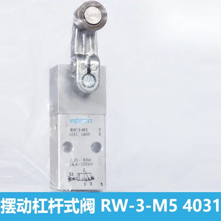 Festo RW-3-M5 Swing Lever Valve Replacement Part No. 4031