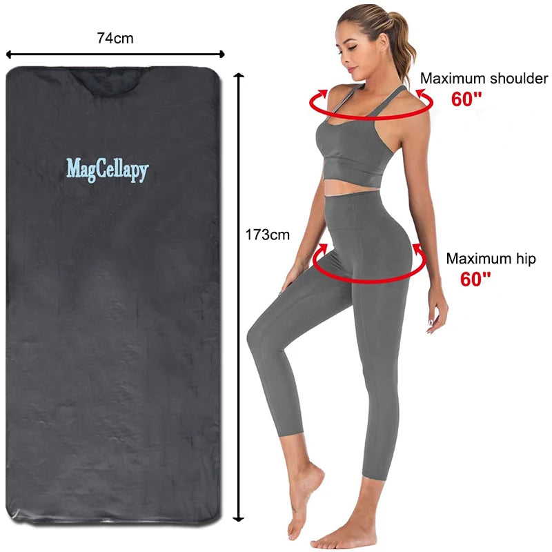 MagCellapy Far-Infrared Sauna Blanket | Detox & Body Sculpting