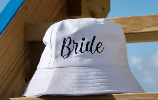 Bride Bridesmaid Bucket Sun Hat | Bachelorette Party Gift