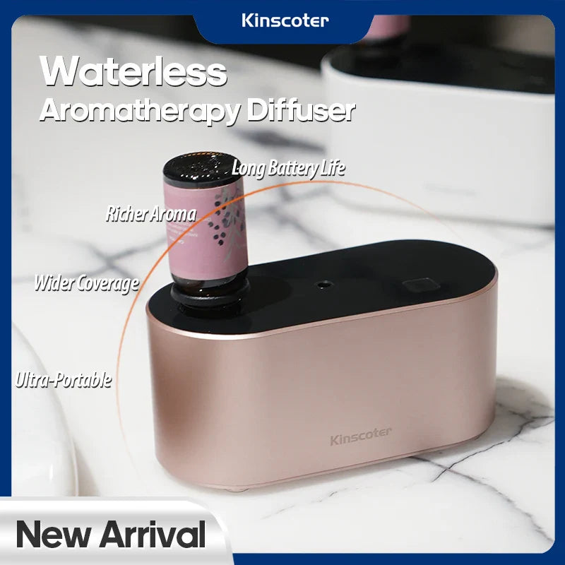 Portable Waterless Aroma Diffuser | Essential Oil Atomizer