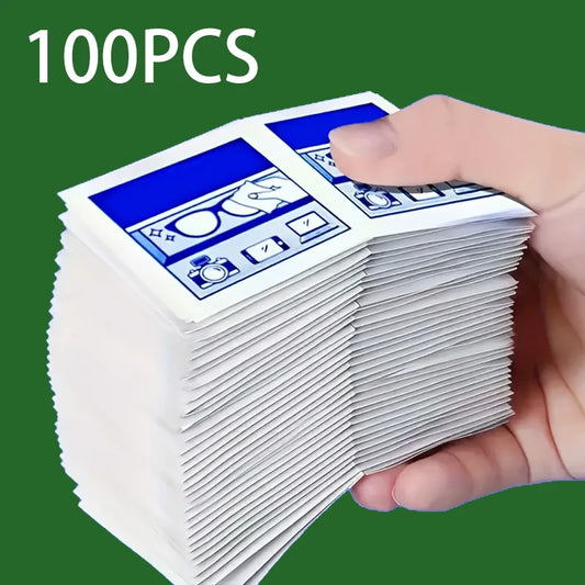 100 Disposable Eyeglass Cleaning Wipes | Anti-Fog Lens Wipes Disposable Lens Wipes Peaceful Pleasures Health and Wellness Glasses wiping wipes