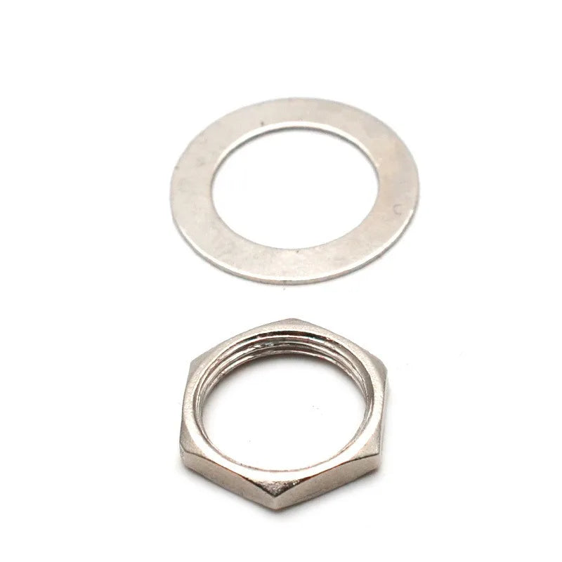 M12 Guitar Bass Shake Switch Nut Gasket Musical Instrument