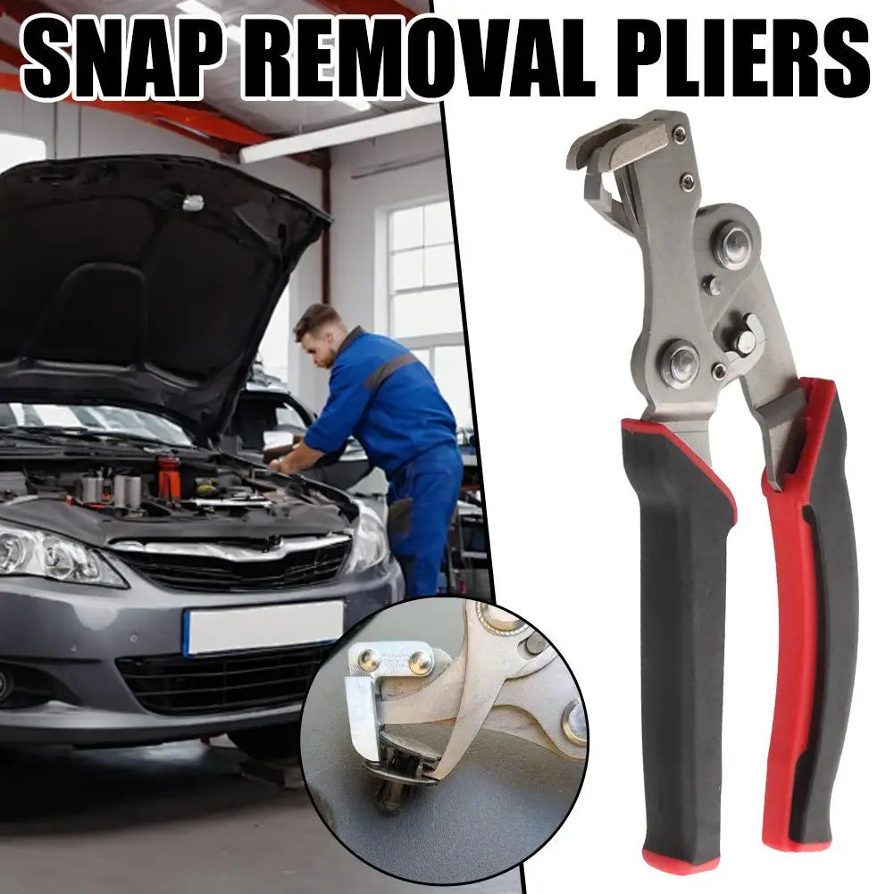 Car Clip Pliers Stainless Steel Automotive Snap Pliers Fastener Remover For Mechanics DIY Garage Workshop Users Peaceful Pleasures Health and Wellness