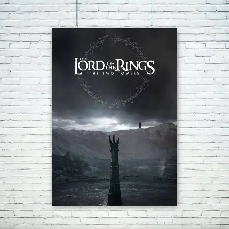 Lord of the Rings Vintage Canvas Wall Art Poster | Unframed