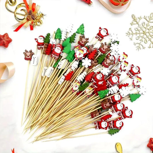 Christmas Toothpick Event Party Supplies Holiday Decorations Peaceful Pleasures Health and Wellness Default Title