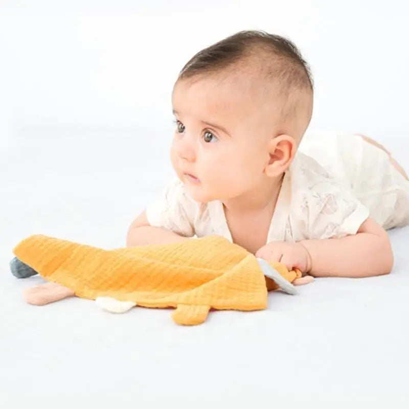 Baby Soothing Comfort Blanket | Soft Newborn Lovey 24x24cm