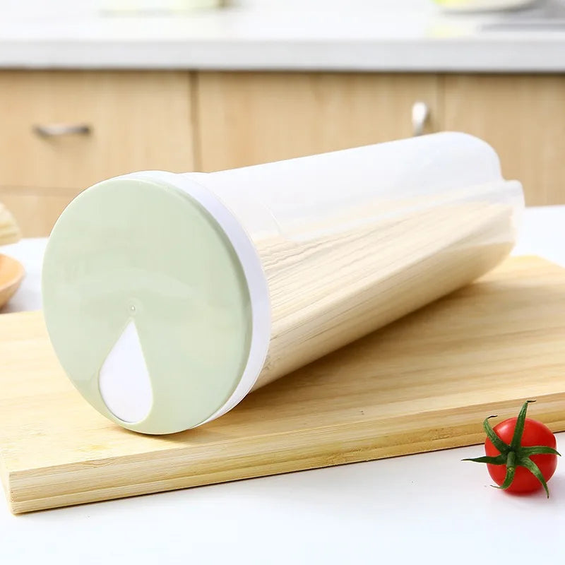 Food Storage Box Sealed Containers Leakproof Storage Box Crisper for Cereal Spaghetti Noodle Pasta Grain Peaceful Pleasures Health and Wellness Green