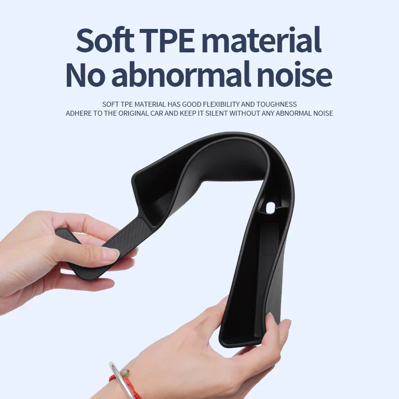 Car Seat Gap Filler & Storage Box – 2PCS Universal TPE
