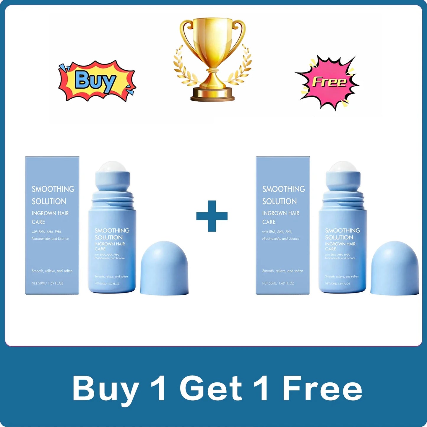 Hair Removal Roller Serum – Softening & Moisturizing Body Essence