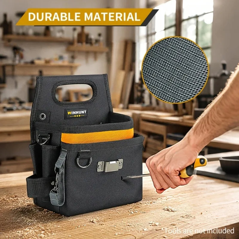 WINHUNT 600D Oxford Tool Belt Bag | Electrician & Carpenter