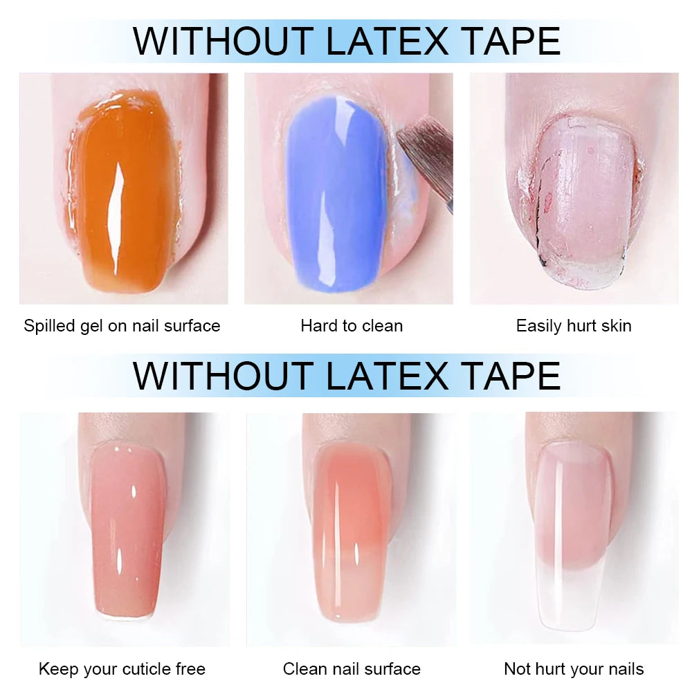 15ml Nail Peel Off Liquid Anti-Overflow Glue Edge Latex Tape, Peel OffCuticle Guard Nails Finger Lacquer Protector Peaceful Pleasures Health and Wellness