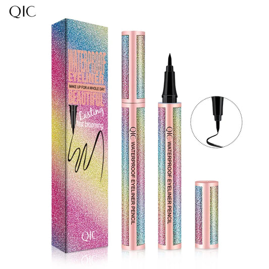 QIC Starry Sky Black Eyeliner Pencil – Waterproof & Smudge-Proof Eyeliner Pencil Oasis Select Q612