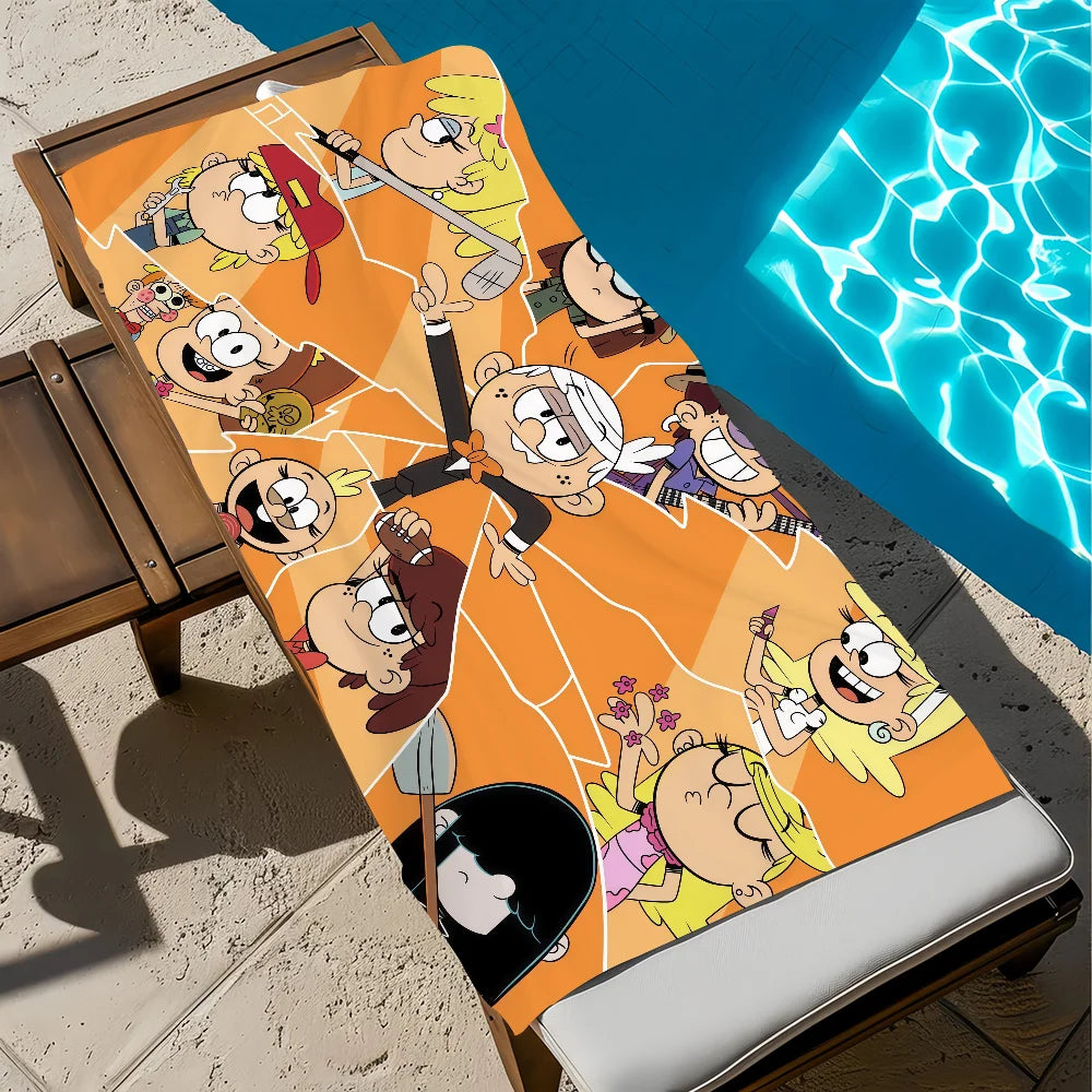 Anime Microfiber Beach Towel – Quick-Dry, Soft, Multi-Size Microfiber Beach Towel Peaceful Pleasures Health and Wellness z6 STJ70x140CM