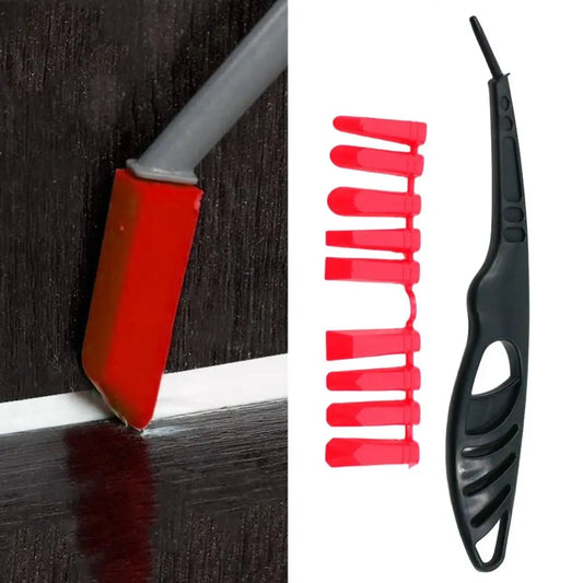 Multi-Angle Caulk Scraper & Sealant Spatula Kit | Tile & Grout Caulk Scraper Kit Peaceful Pleasures Health and Wellness