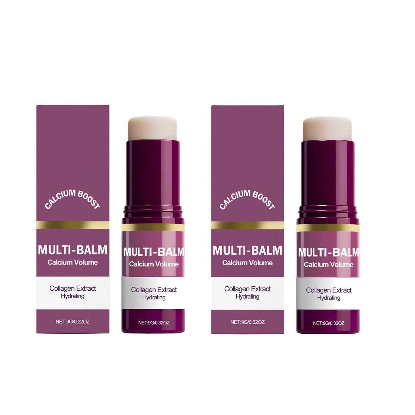 MULTI Moisturizing Balm Stick and Face Cream Deep Hydration Eye Lip Neck Care Gentle Formula Portable Korea Skincare Peaceful Pleasures Health and Wellness 2pcs