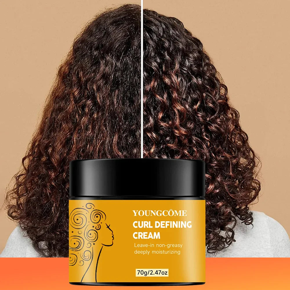 Curl Defining Cream – Volumizing, Frizz Control & Nourishing