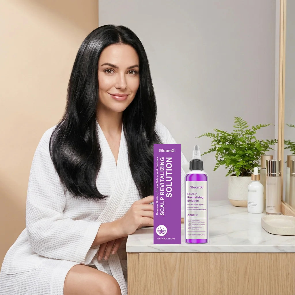 GleamXi Scalp Cleansing Shampoo – Dandruff & Oil Control