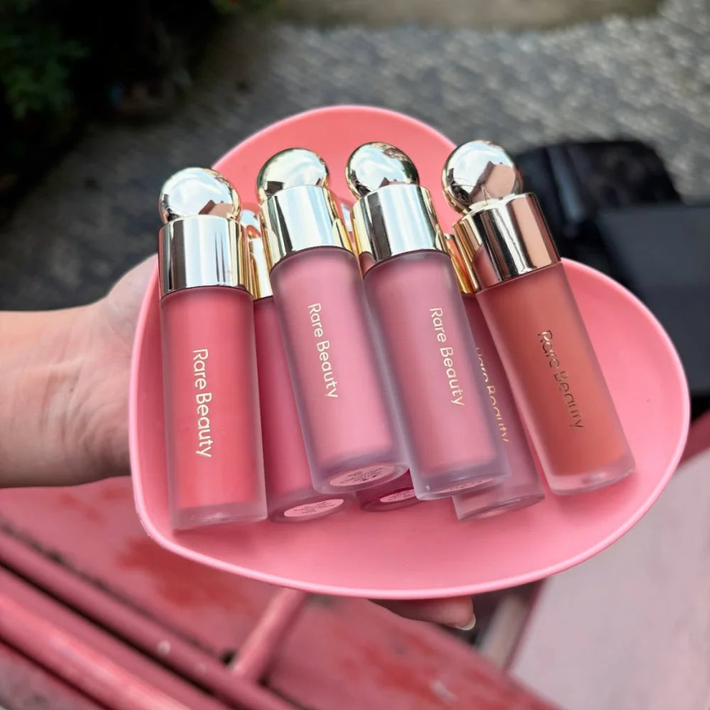 Rare Beauty Liquid Blush & Silky Highlighter – Glow Makeup