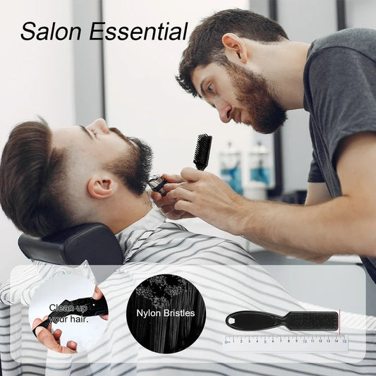 Men's Professional Beard Brush – Vintage Barber Styling Tool Beard Styling Brush Oasis Select