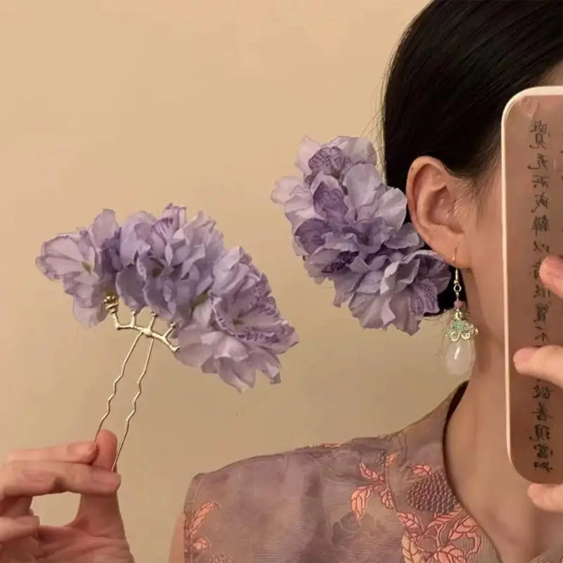 Lily of the Valley Flower Hair Stick | Bridal Hair Pin