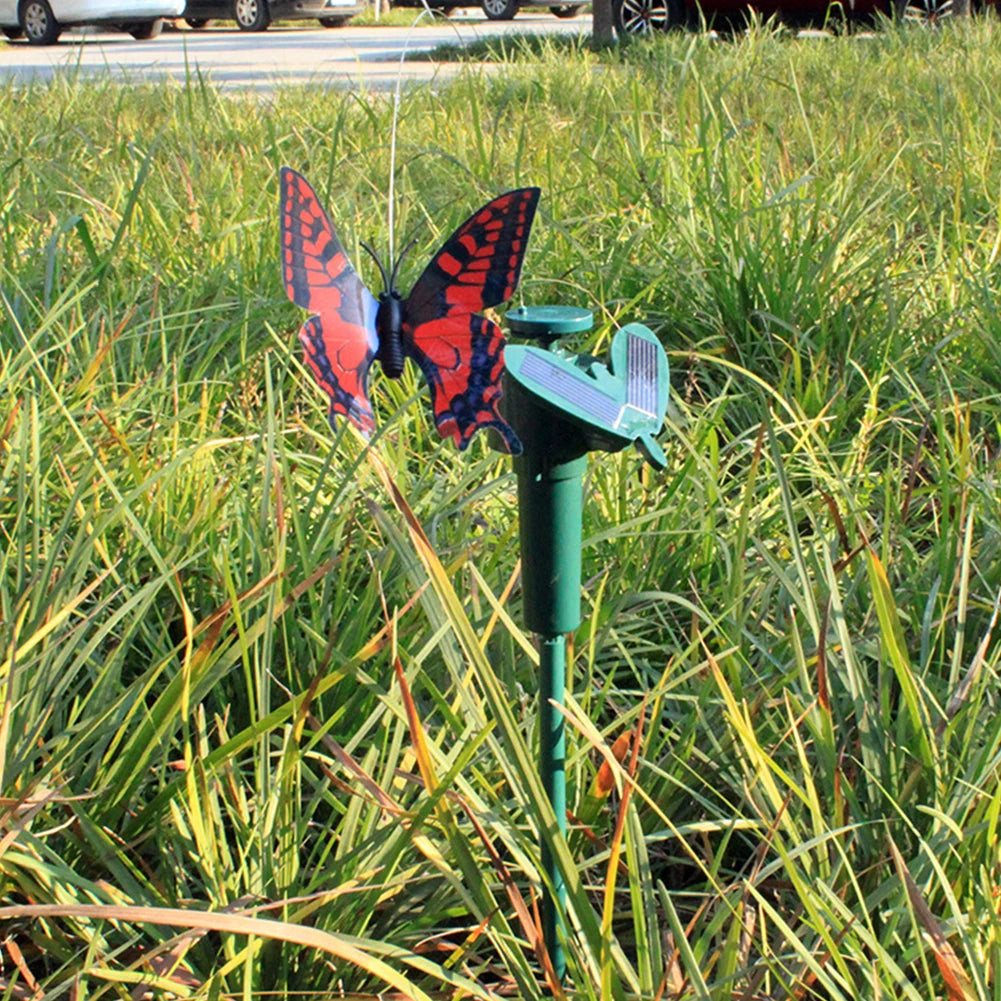 Solar Dancing Butterfly Garden Ornaments – Indoor & Outdoor