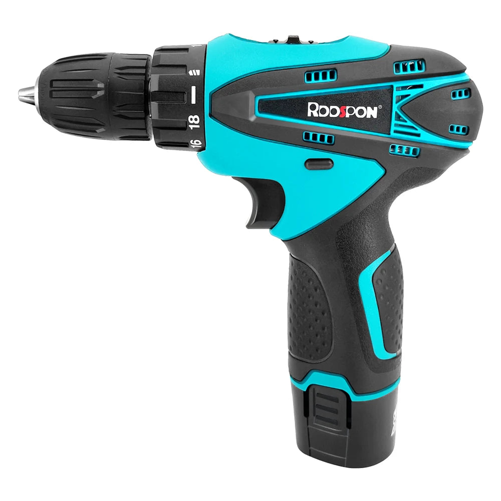 12V Rechargeable Cordless Electric Drill Brushed Electric Drill Impact Drill Power Tool for Household Use(No Battery No Charger) Peaceful Pleasures Health and Wellness no battery