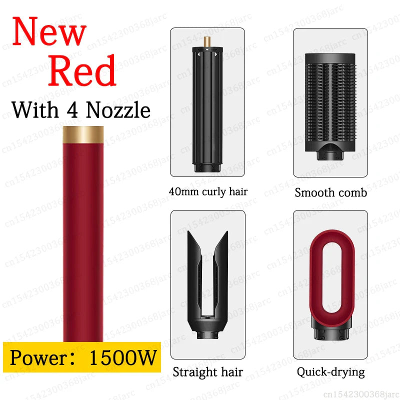 SenCiciMen X9 6-in-1 Hot Air Brush & Auto Curling Iron Styler