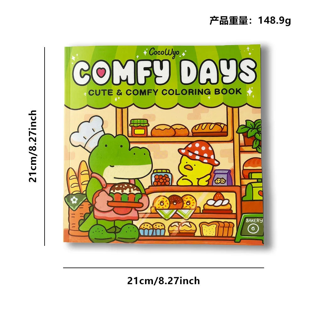 Bview Art Crocodile Adult Coloring Books Stress Relief Teens
