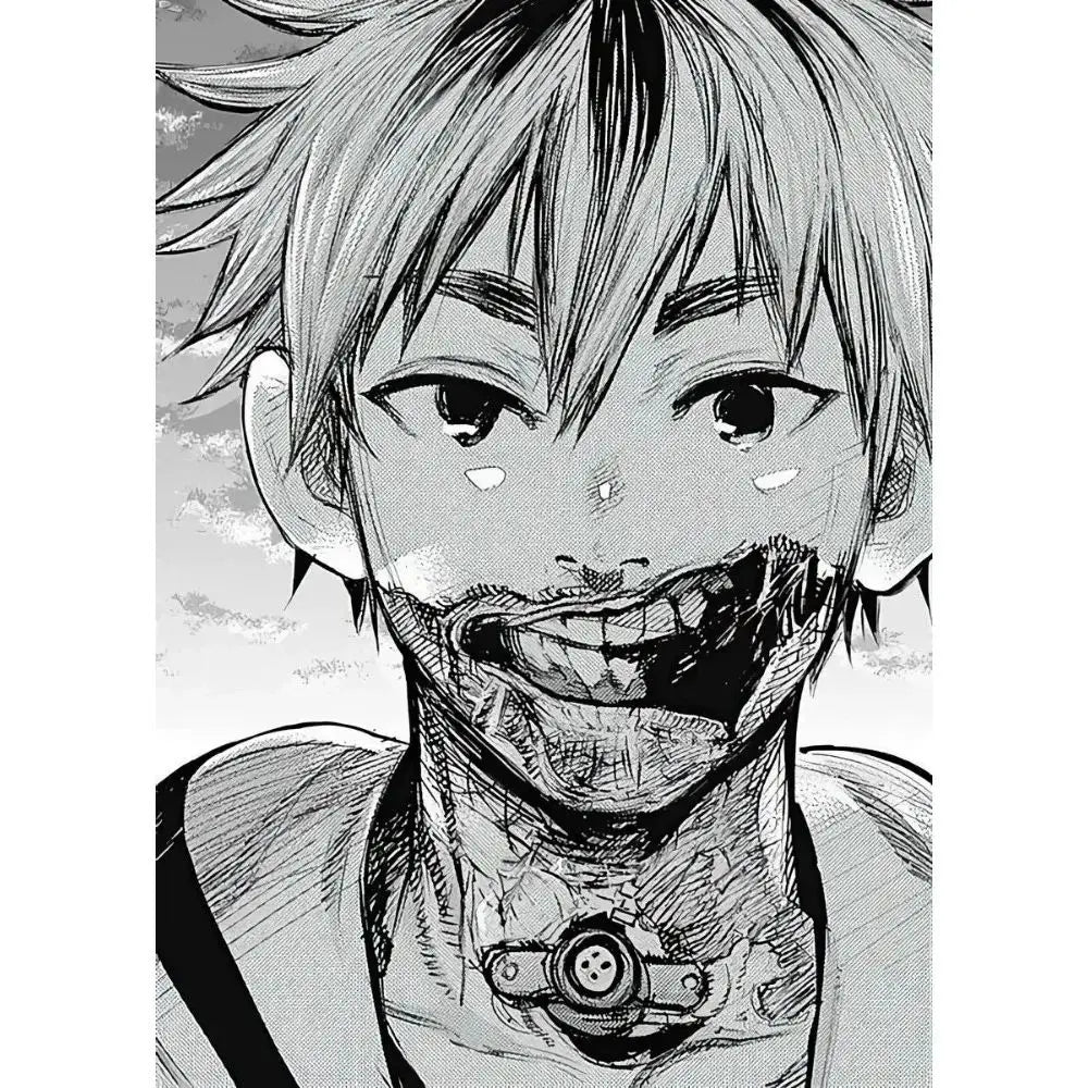 Japanese Anime Tokyo Ghoul Poster Wall Art Canvas Painting Manga Print for Living Room Home Decor Peaceful Pleasures Health and Wellness 4 20x30cm Unframed