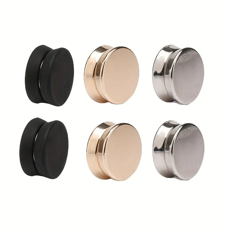 Fashion Flat Seam Fasteners Removable Magnetic Snap Buttons Suitable