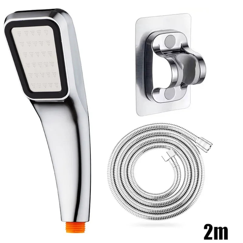 High-Pressure Shower Head | 300 Outlets & Universal Fit