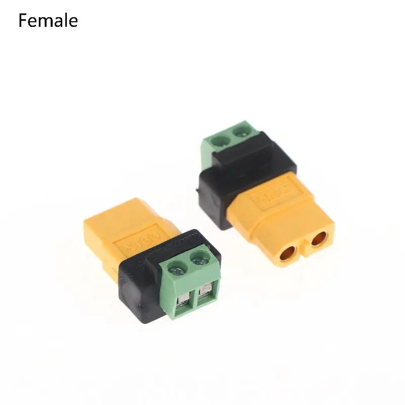 Solderless XT60 to 2-Pin Adapter for Drone & Balance Charger