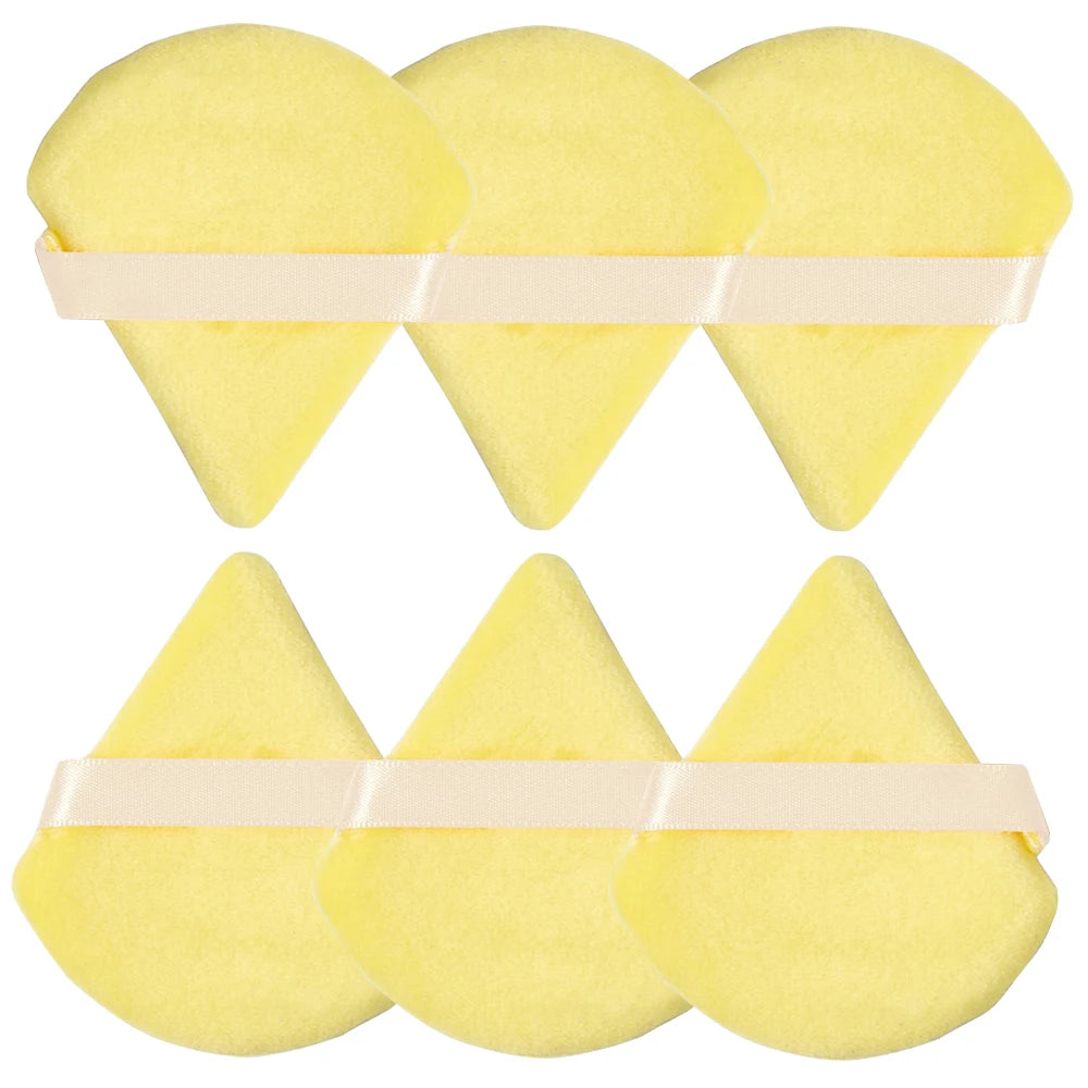 RUNTOIN Triangle Powder Puff Mini Finger Makeup Sponge 6-20 Pc