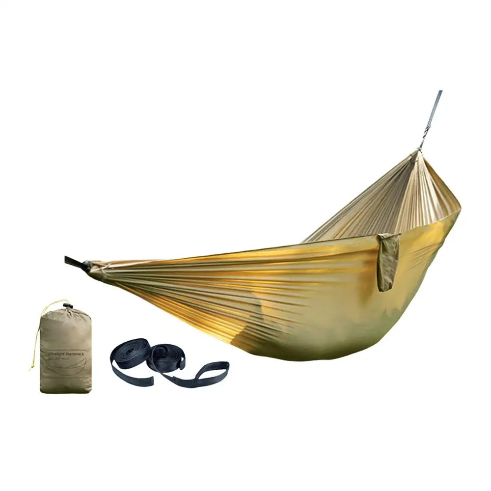 Double Hammock Lightweight Portable Anti-Tip Swing for 2