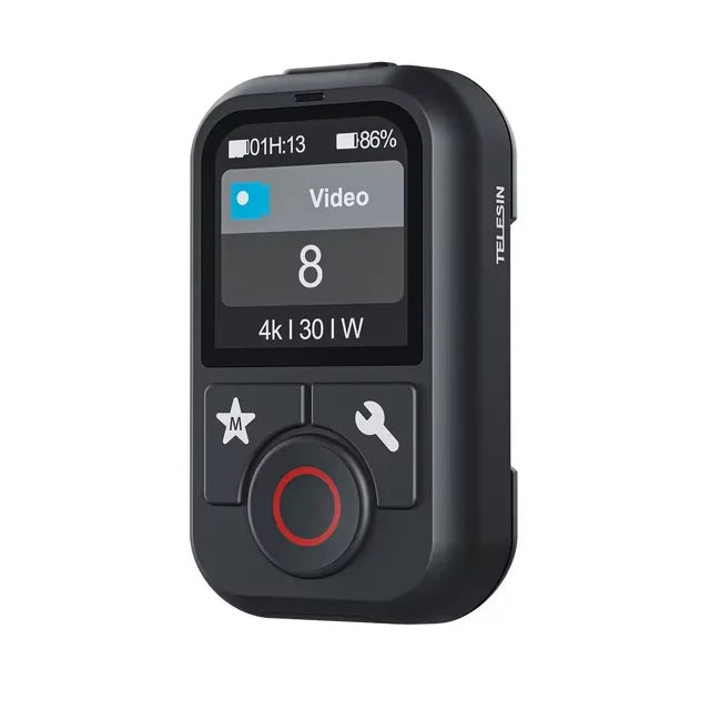 TELESIN T13 Waterproof Bluetooth Remote Control for GoPro Hero13 12 11 10 9 8 Max With Wrist Strap for Action Camera Accessories Peaceful Pleasures Health and Wellness 1 pc Remote box