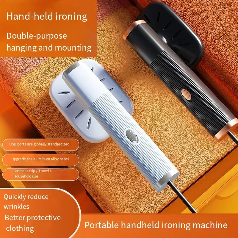 HOMEFISH USB Handheld Garment Steamer 360° Clothes Iron