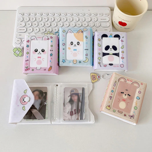20 Double-sided Card Communication Sealed Photo Albums One Grid Three Peaceful Pleasures Health and Wellness