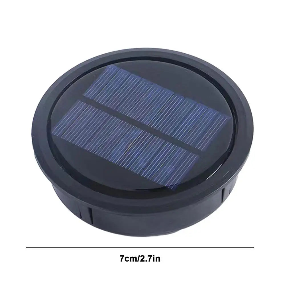 Solar Lantern Replacement Top – LED Waterproof Solar Lid