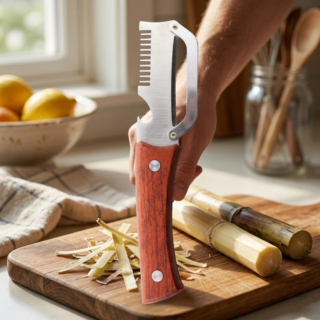 2-in-1 Stainless Steel Peeler & Bottle Opener | Kitchen Tool