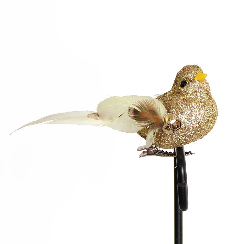 Artificial Simulation Bird Figurine | DIY Home & Garden Decor