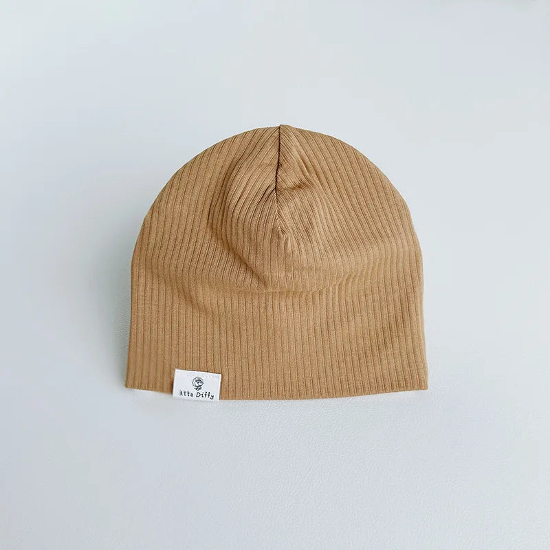 Kids Beanie Hat | Soft Cotton Spring Autumn Boys Girls Ages 1–8