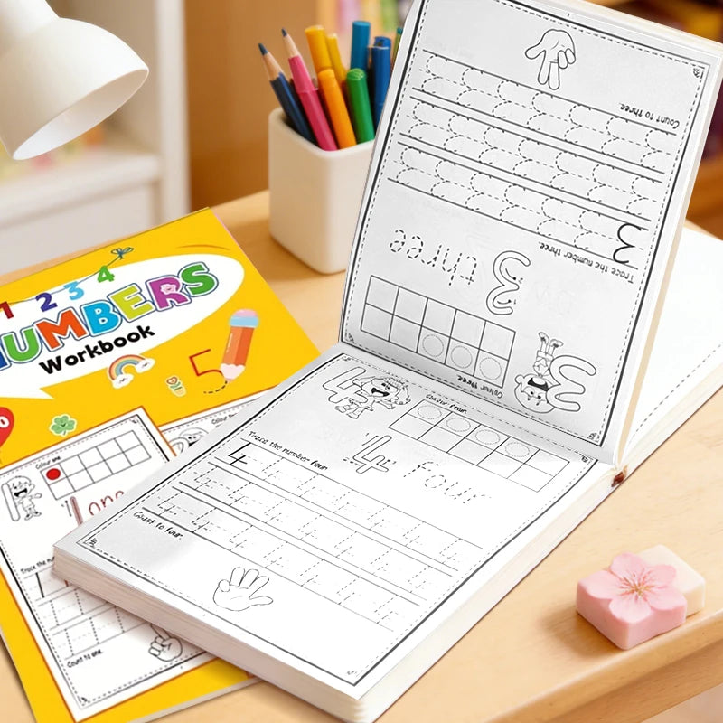 English Letter Tracing Book Fun Educational Tool Learning Easily