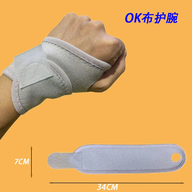 Sports Wrist Guard – Sprain & Tendon Support Brace Sports Wrist Brace Peaceful Pleasures Health and Wellness Light Grey