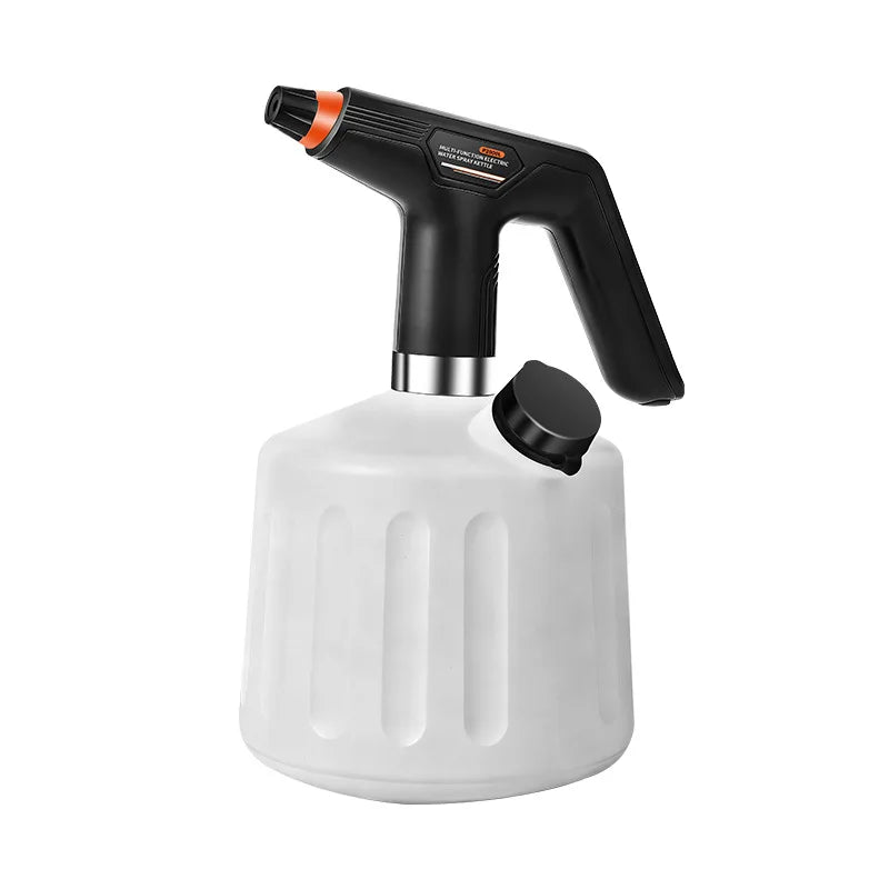 Electric Spray Bottle for Flower Irrigation, Household Disinfection Plastic Watering Can, Automatic Watering Can, Spray Bottle, Peaceful Pleasures Health and Wellness White