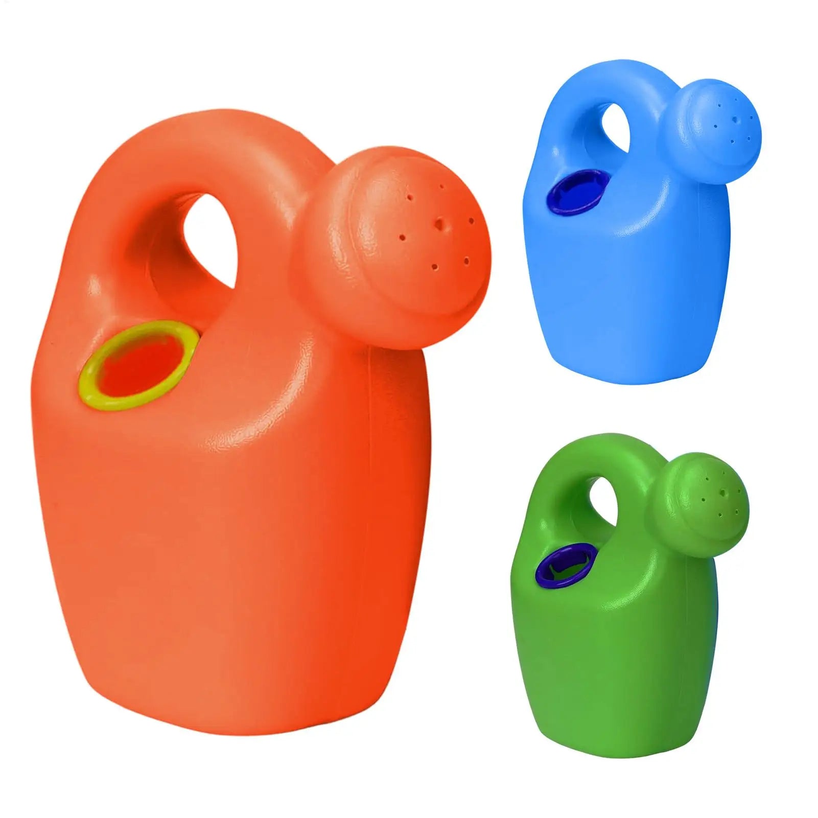 Kids Watering Can Portable Lightweight With Comfortable Handle Water Play Toy For Bath Beach Pool Courtyard Outdoor Toddler Peaceful Pleasures Health and Wellness